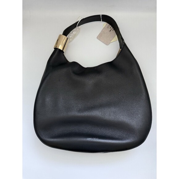 Jimmy Choo Stevie Black Nappa Hobo Bag Suede Leather With Dustbag And Tags - Picture 2 of 10